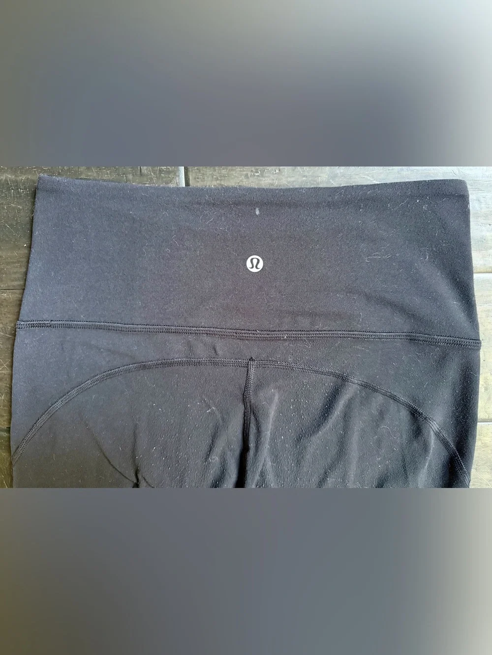 Lululemon Groove Nulu Super-High-Rise Flared Black Pants Leggings Size 6 LW5FG2S - Picture 5 of 9